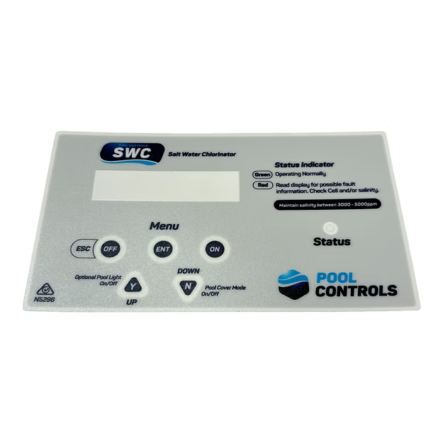 Pool Controls Replacement Front Lable SWC Pool Controls Replacement Front Lable SWC